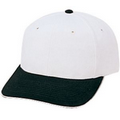 Low Crown Constructed Heavy Brushed Cotton Twill Cap w/Velcro Strap
